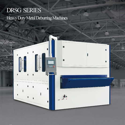 Metal deburring machine DRSG SERIES Heavy Duty Metal Deburring Machines
